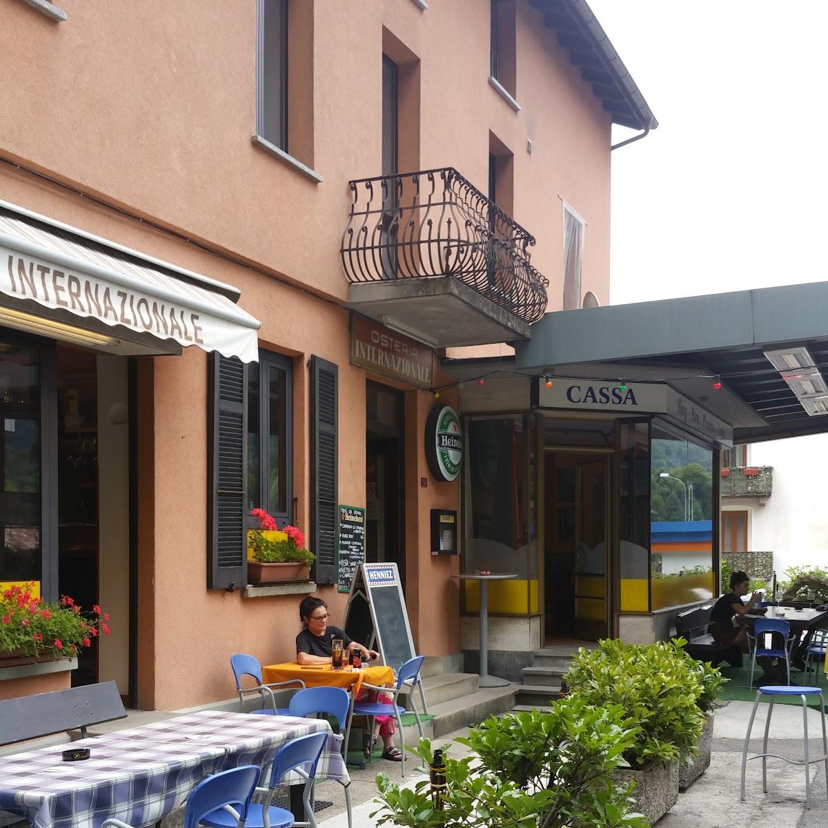 Restaurant "Osteria Internazionale" in Tresa
