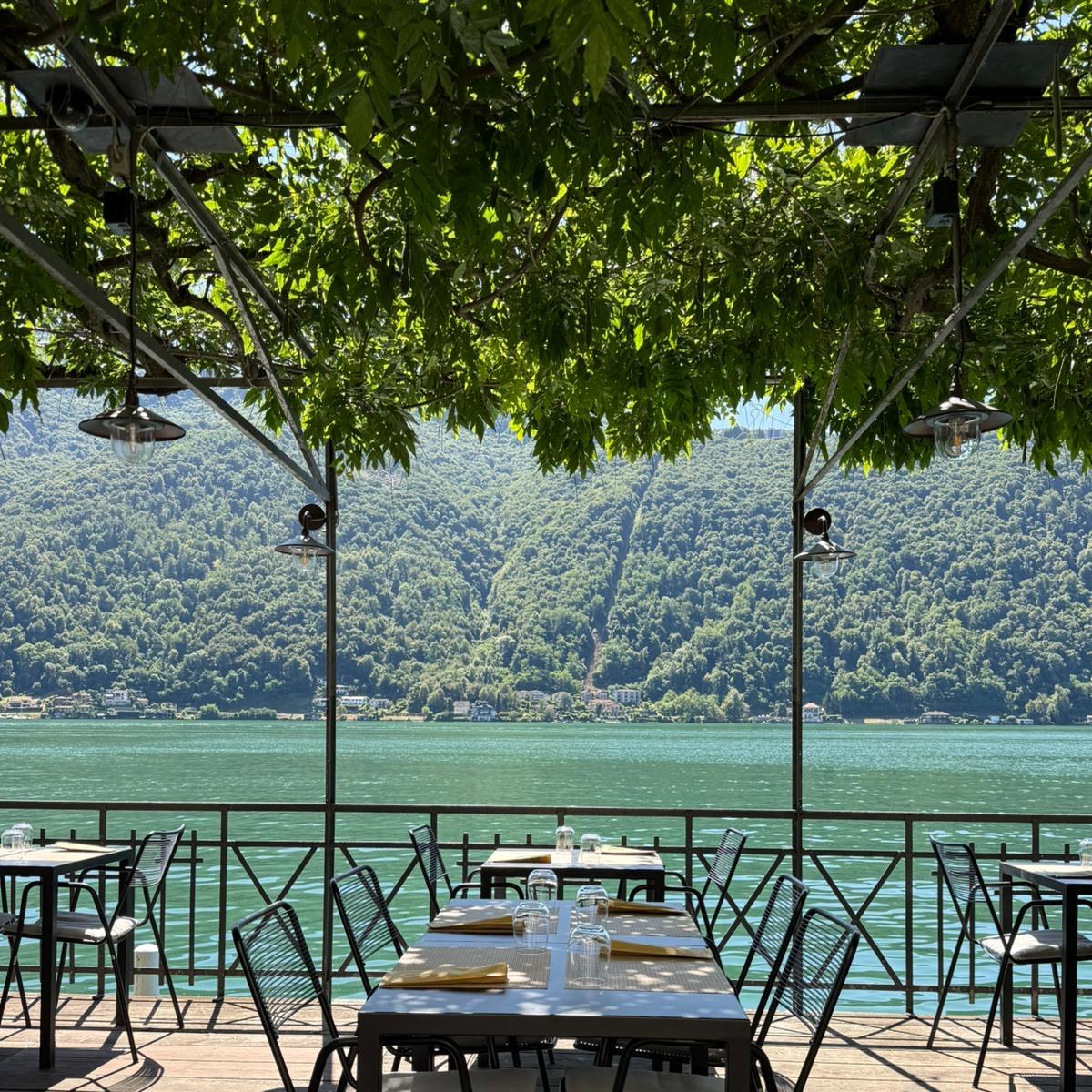 Restaurant "Osteria la Terrazza sul Lago" in Morcote