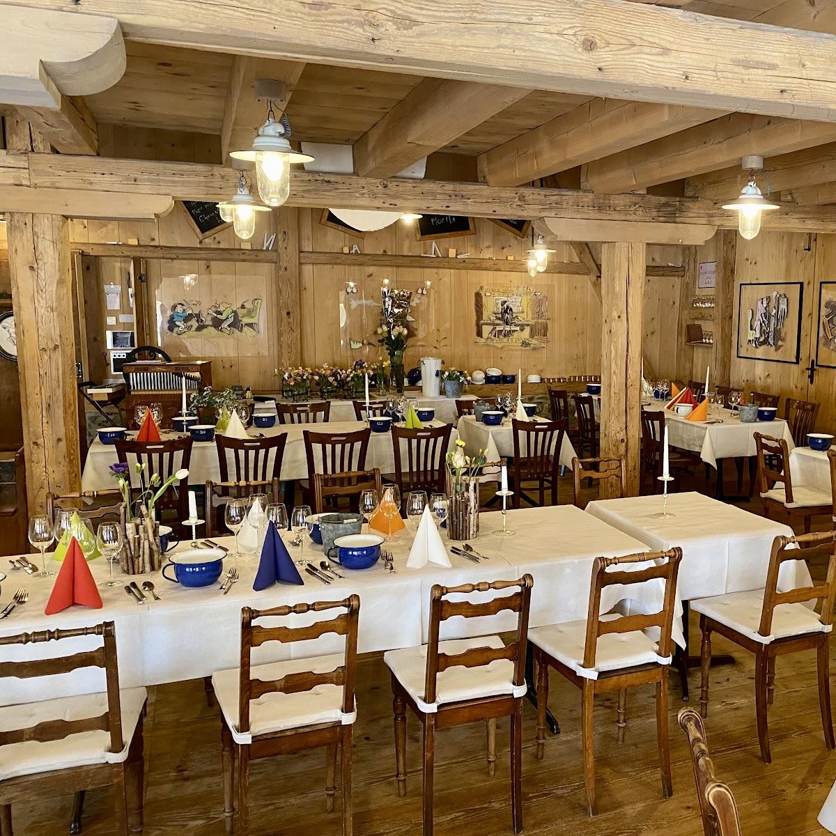 Restaurant "Chnuschperhüsli" in Stallikon