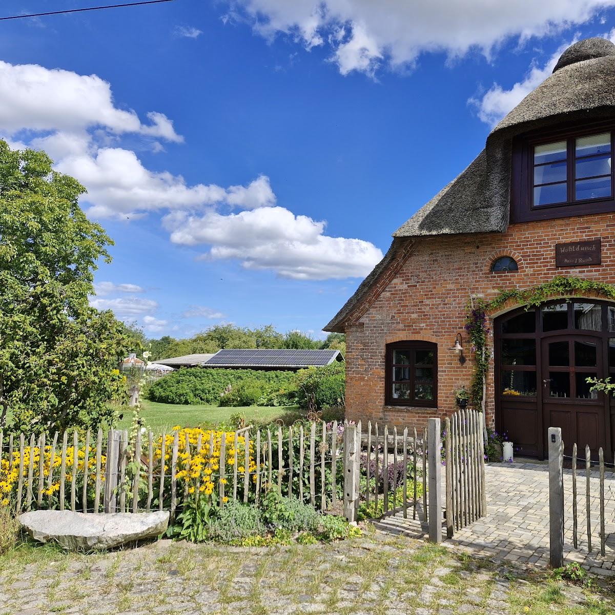 Restaurant "Alte Diele holz" in Osterby