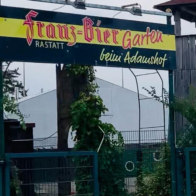 Restaurant "Franz Bier Garten" in Kandel
