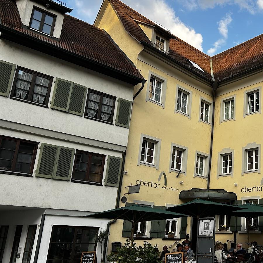Restaurant "Weinstube Obertor" in Ravensburg