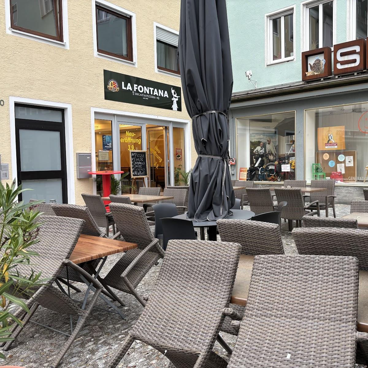 Restaurant "La Fontana - Eiscafé & Pizzeria" in Kaufbeuren