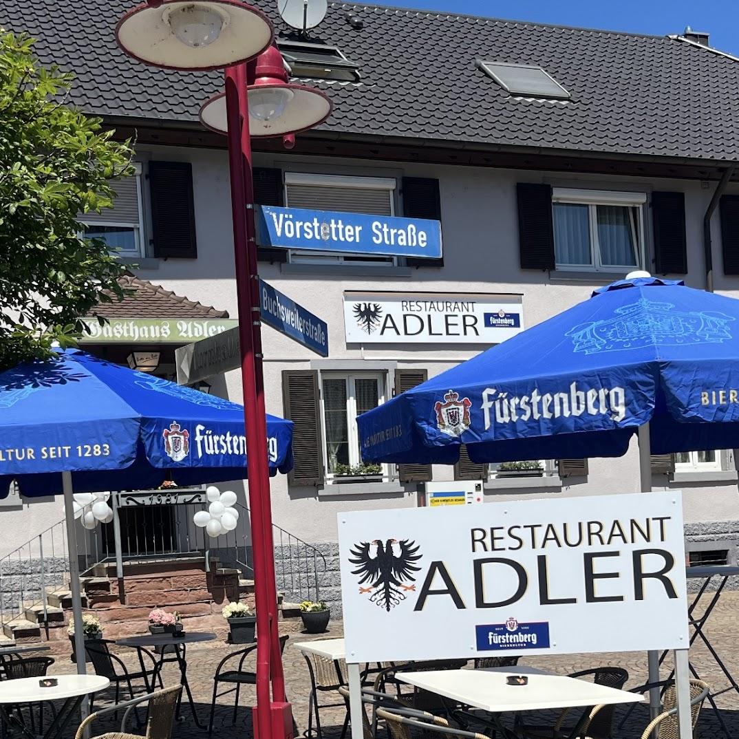 Restaurant "Restaurant Adler" in March