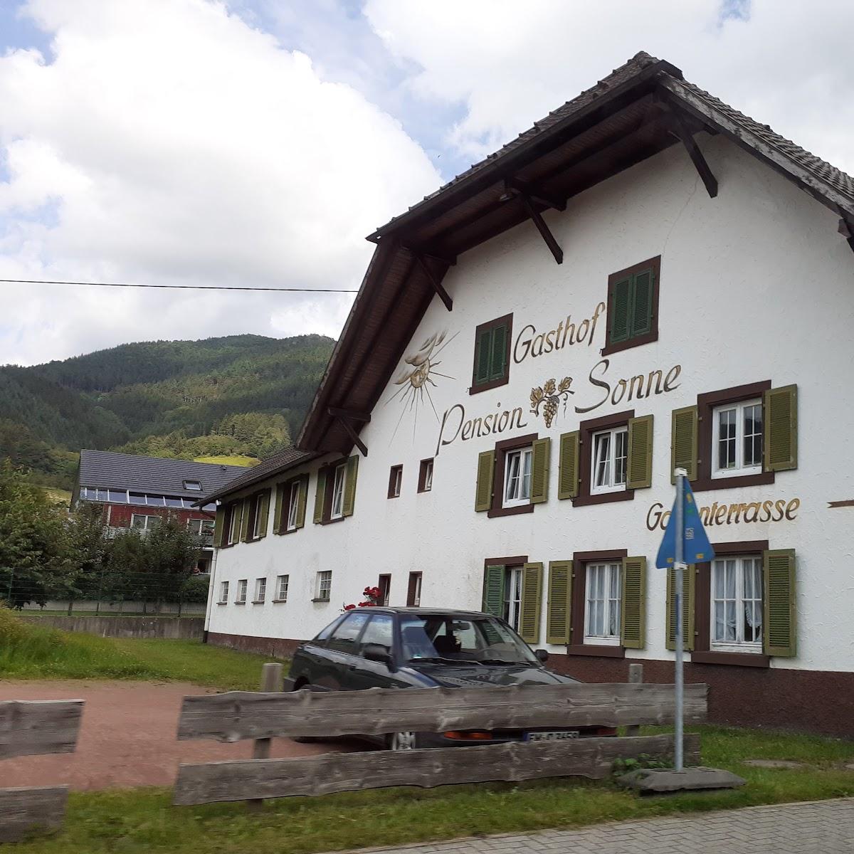 Restaurant "Gasthof Pension Sonne" in Simonswald