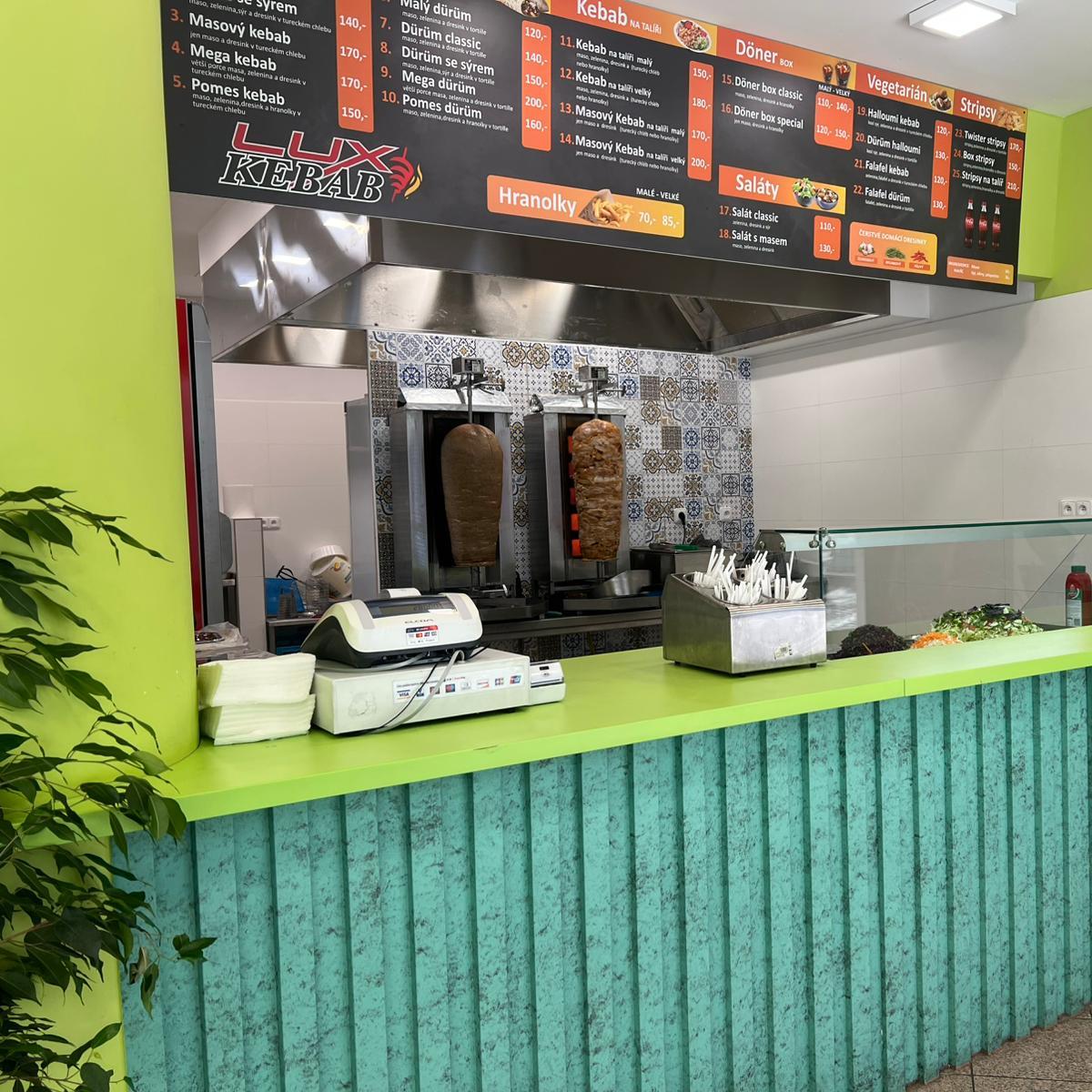 Restaurant "Lux kebab karlovy vary" in Stanovice