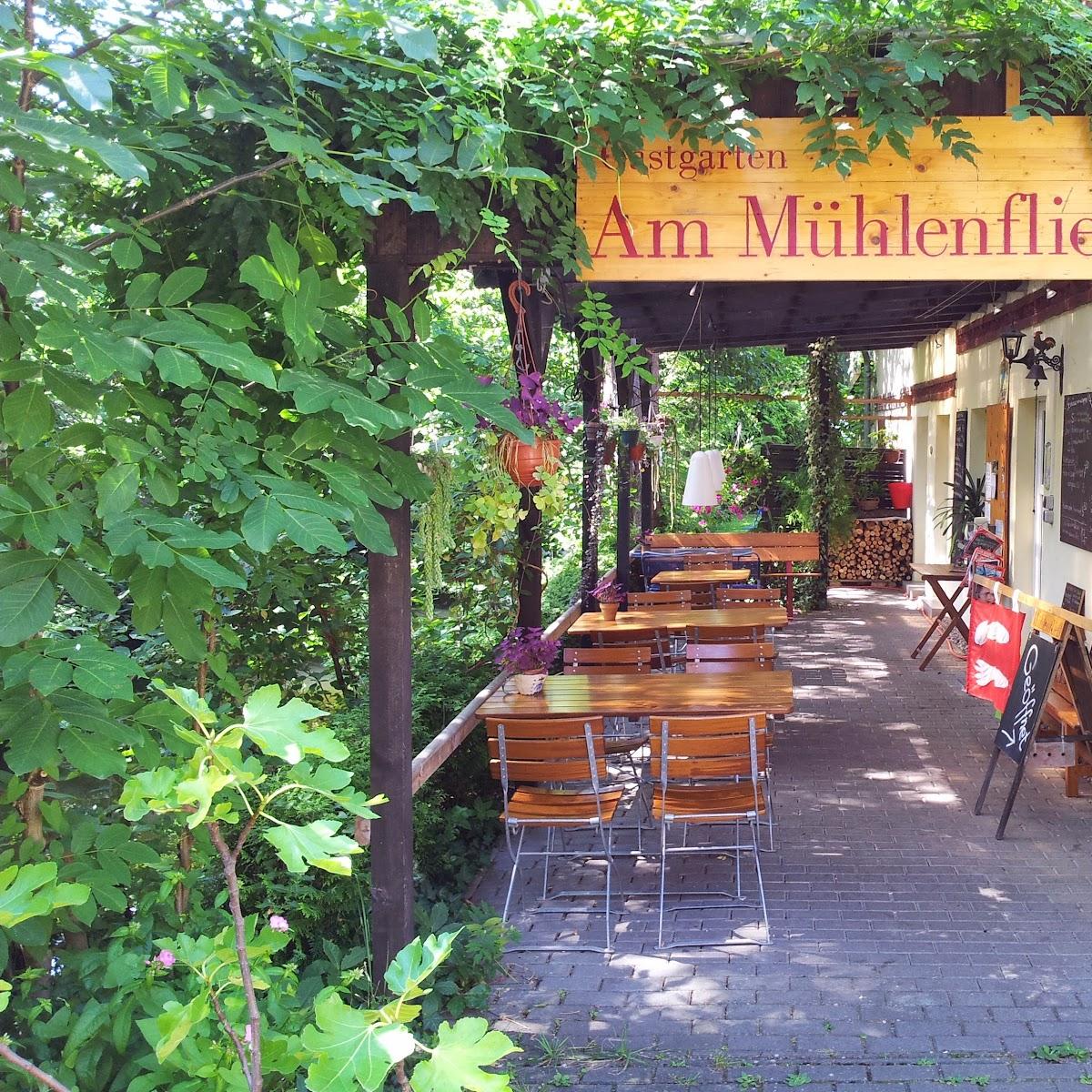 Restaurant "Gastgarten am Mühlenfließ" in Fürstenberg-Havel