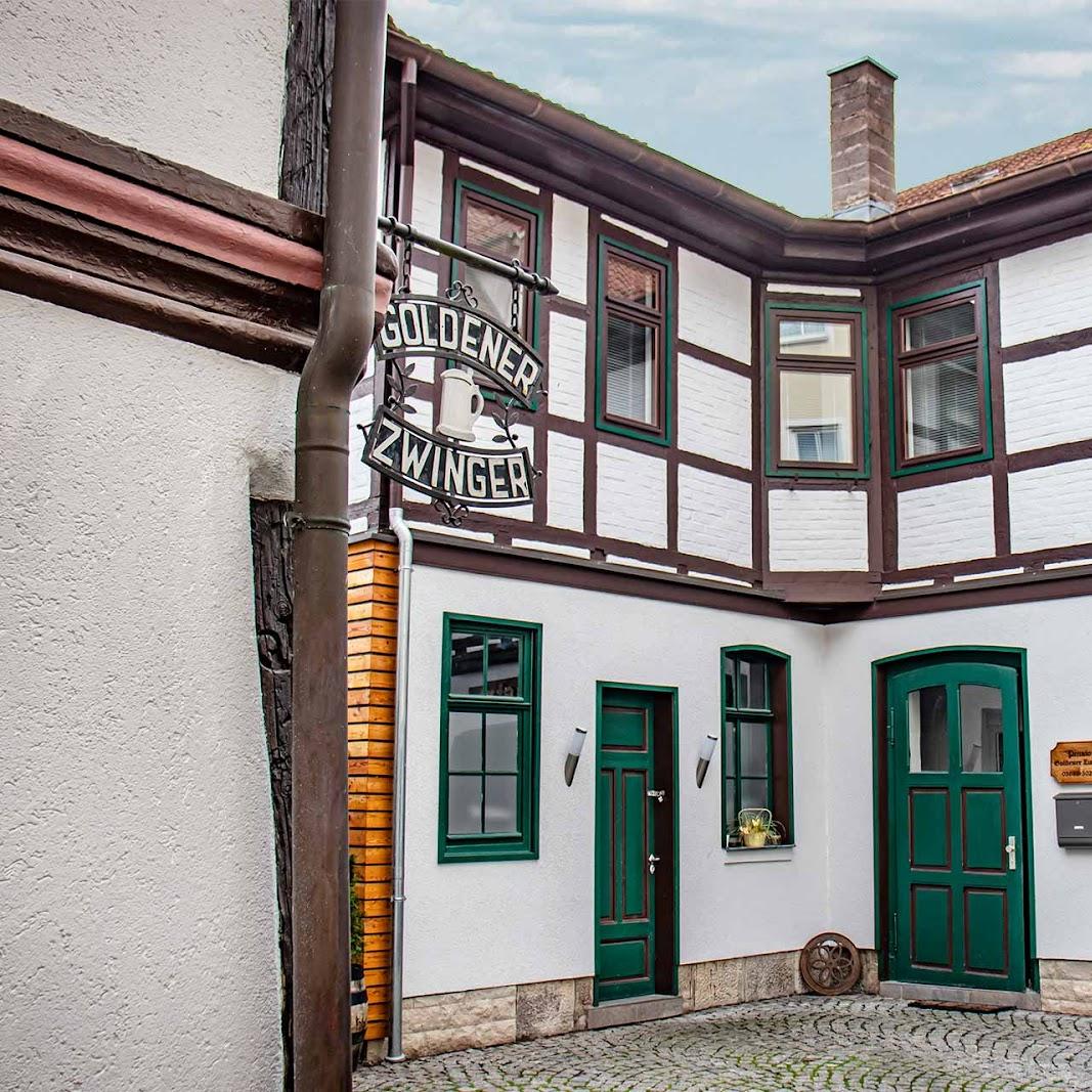 Restaurant "Pension Goldener Zwinger" in Meiningen