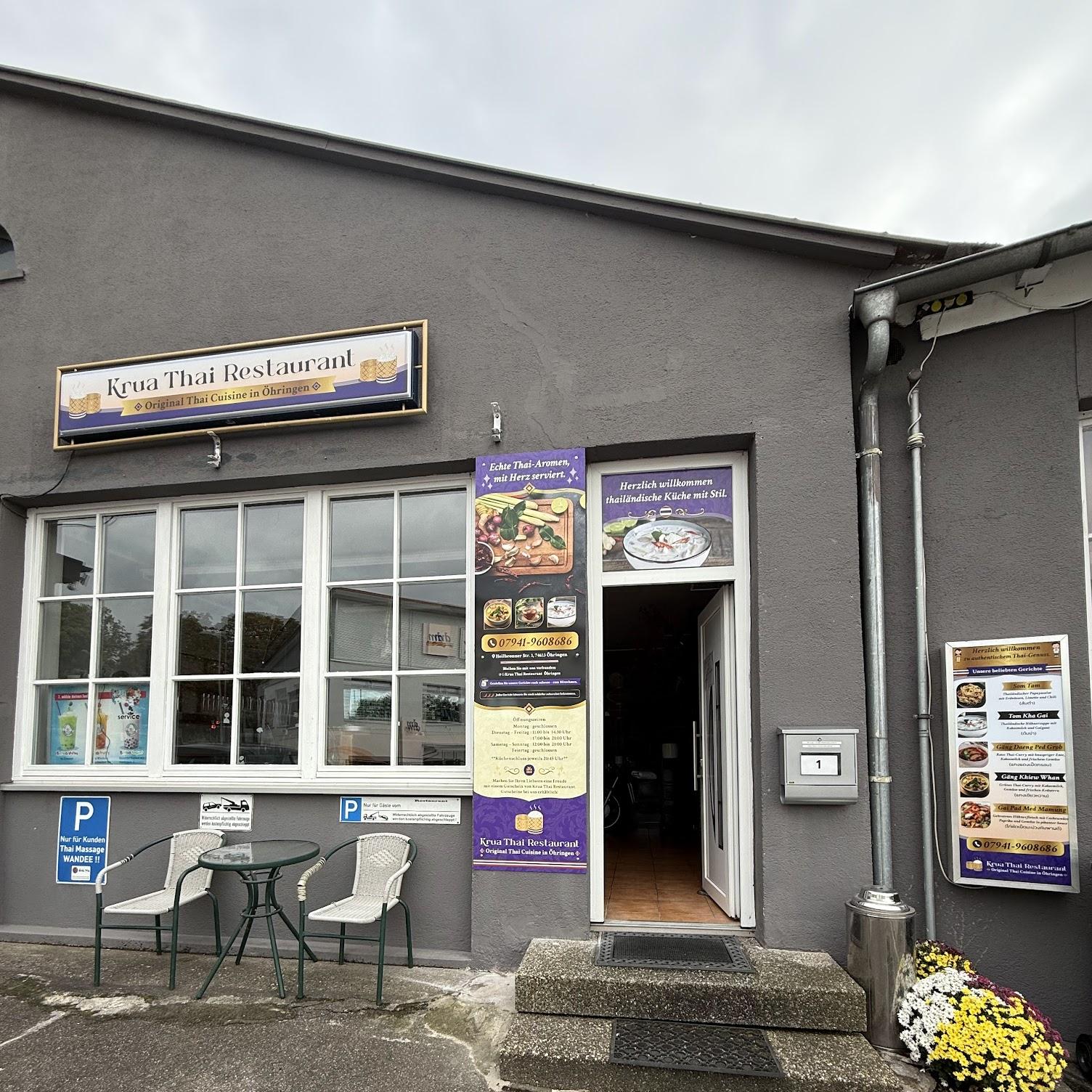 Restaurant "Krua Thai Restaurant" in Öhringen