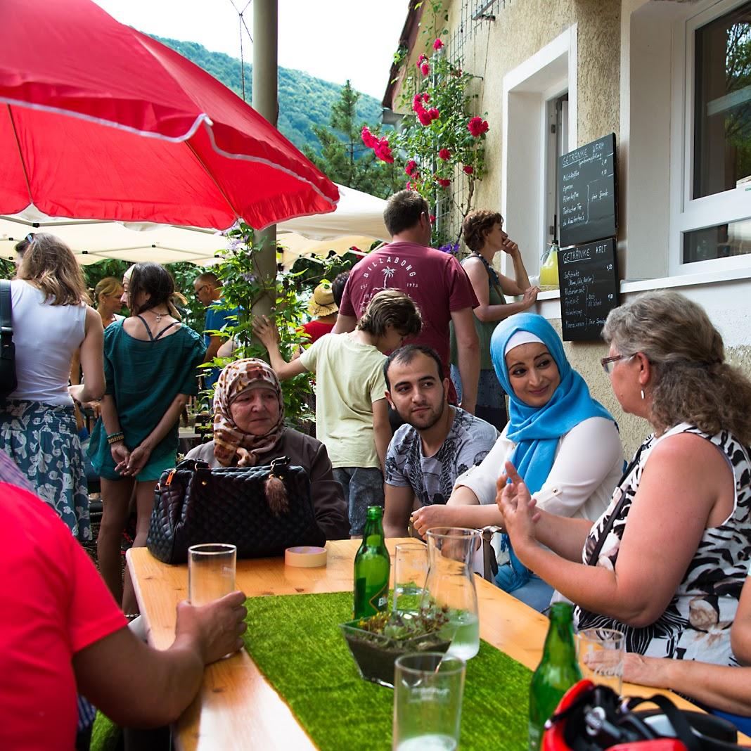 Restaurant "BINKU Treff Sommer-Café für Inklusion" in Lenningen