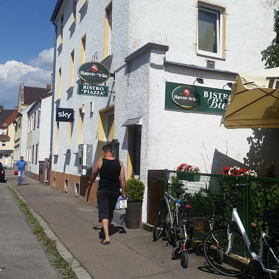 Restaurant "Bistro  Piazza  Biergarten" in Augsburg