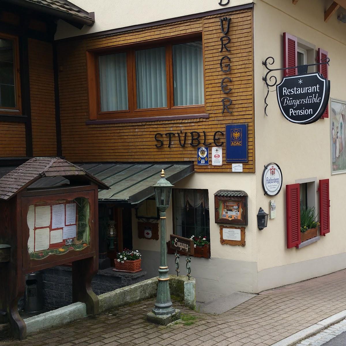 Restaurant "Gasthaus Bürgerstüble" in Sankt Peter