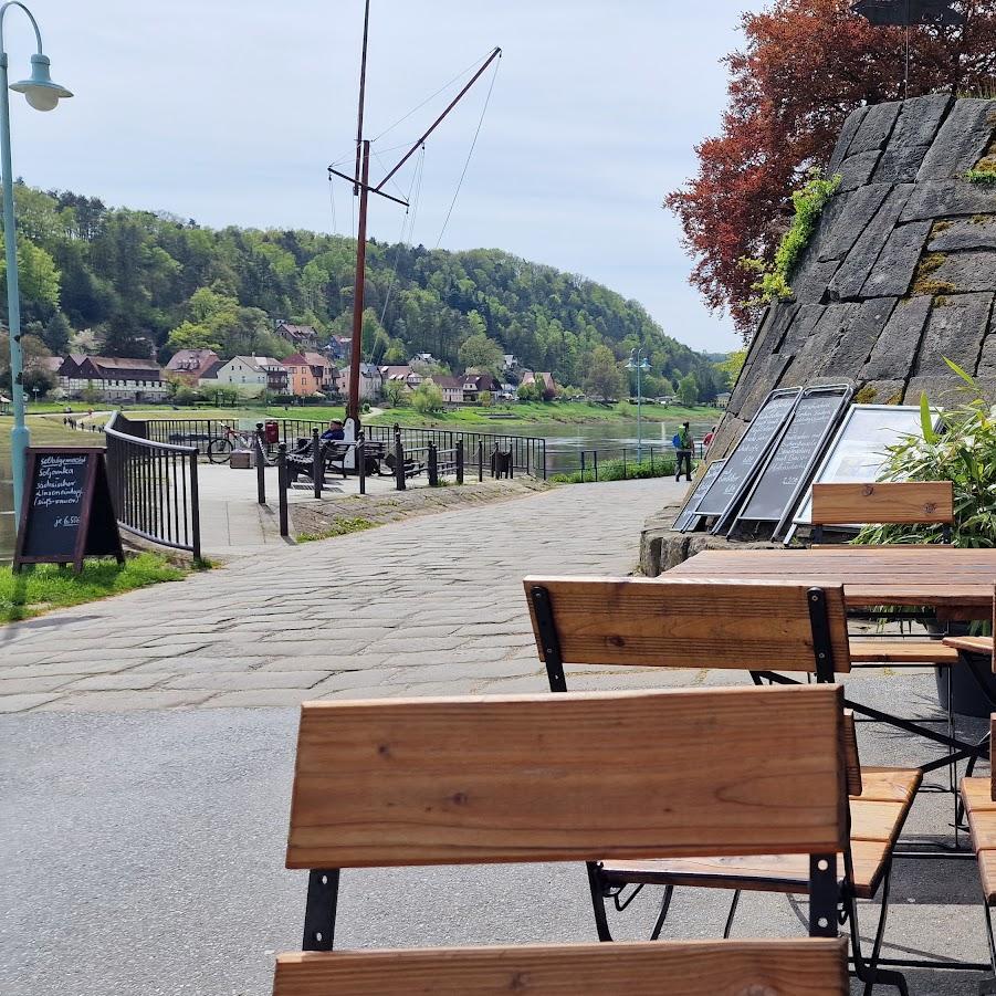 Restaurant "Imbiss Zur Habe" in Stadt Wehlen