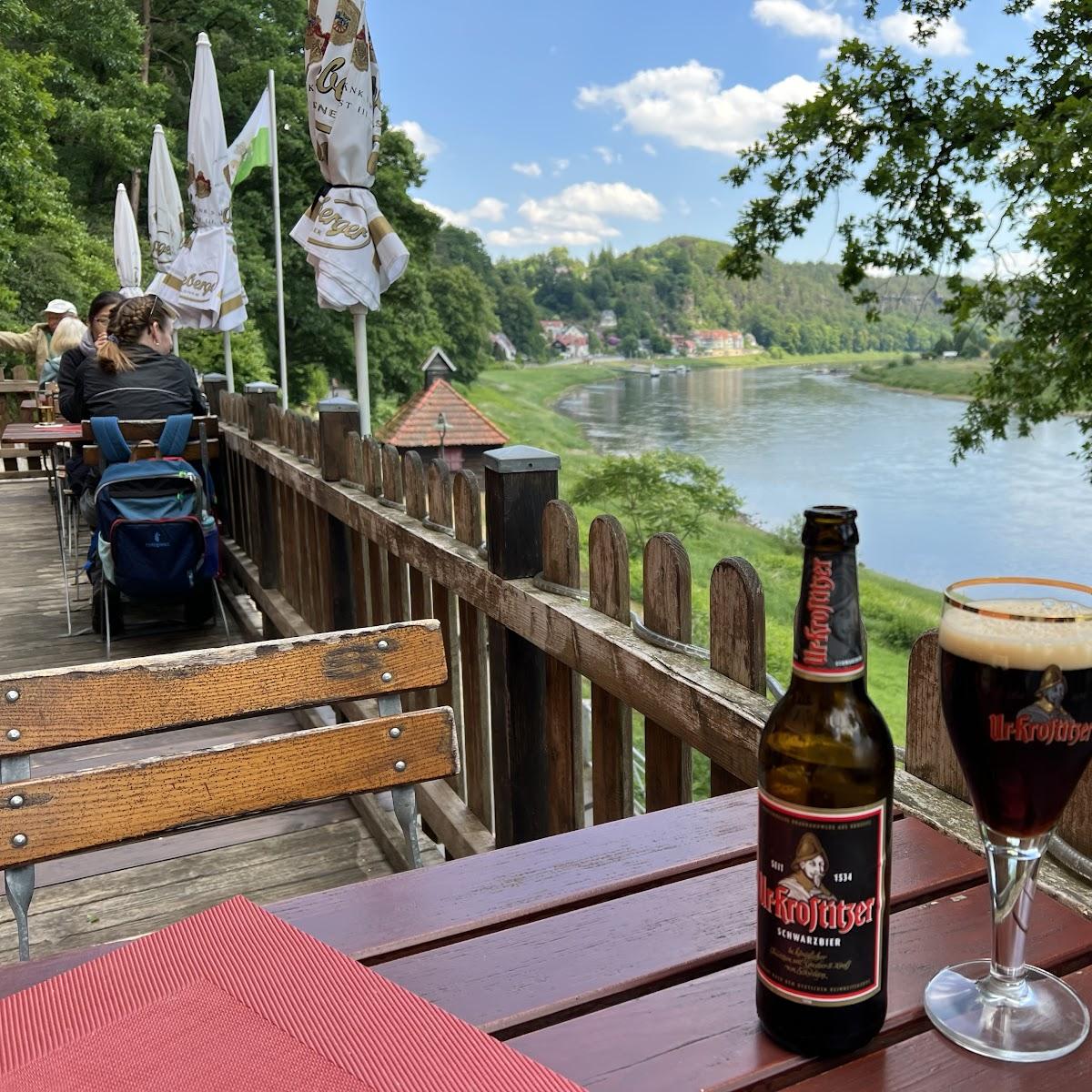 Restaurant "Café am Hirschgrund" in Rathen