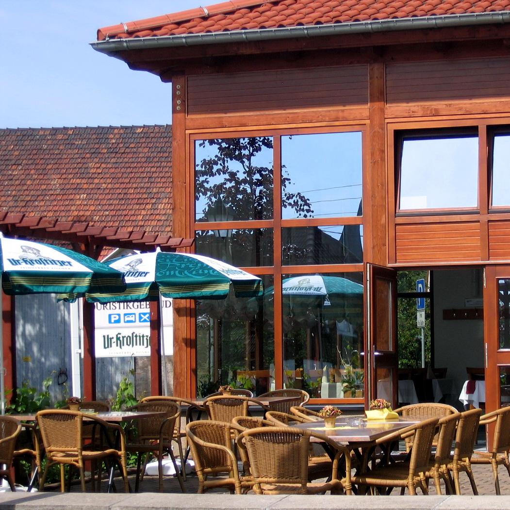 Restaurant "Gaststätte und Pension Zur Weintraube" in Salzatal