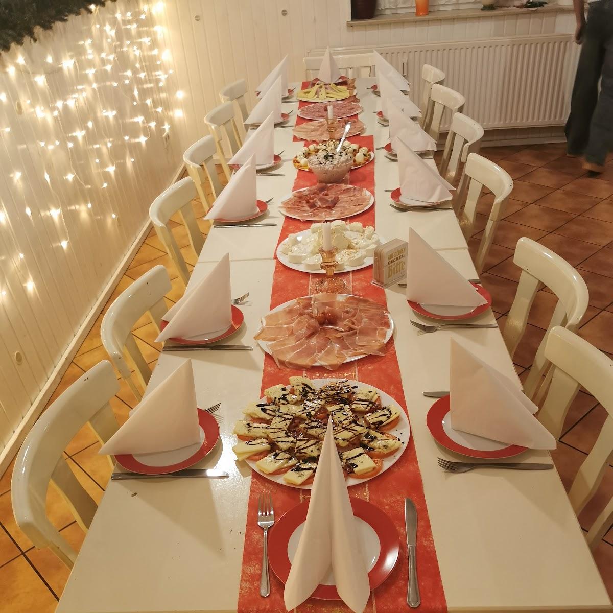 Restaurant "Italiano emalige la speranza. Jennifer Wieczorek." in Teutschenthal