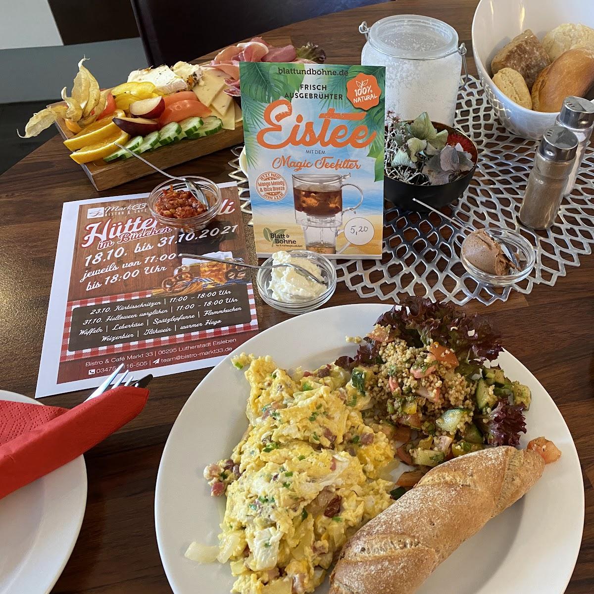 Restaurant "Bistro & Café - Markt 33" in Lutherstadt Eisleben