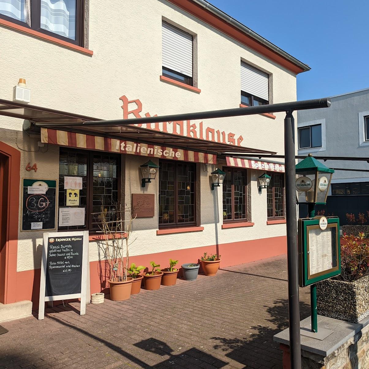 Restaurant "Burgklause Ristorante" in Ginsheim-Gustavsburg