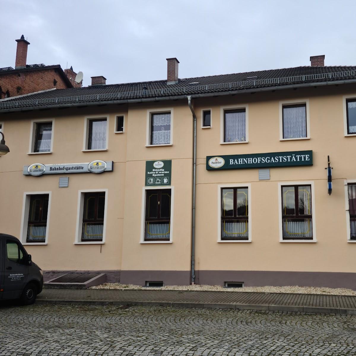 Restaurant "Pils Pub im Bahnhof" in Unterwellenborn
