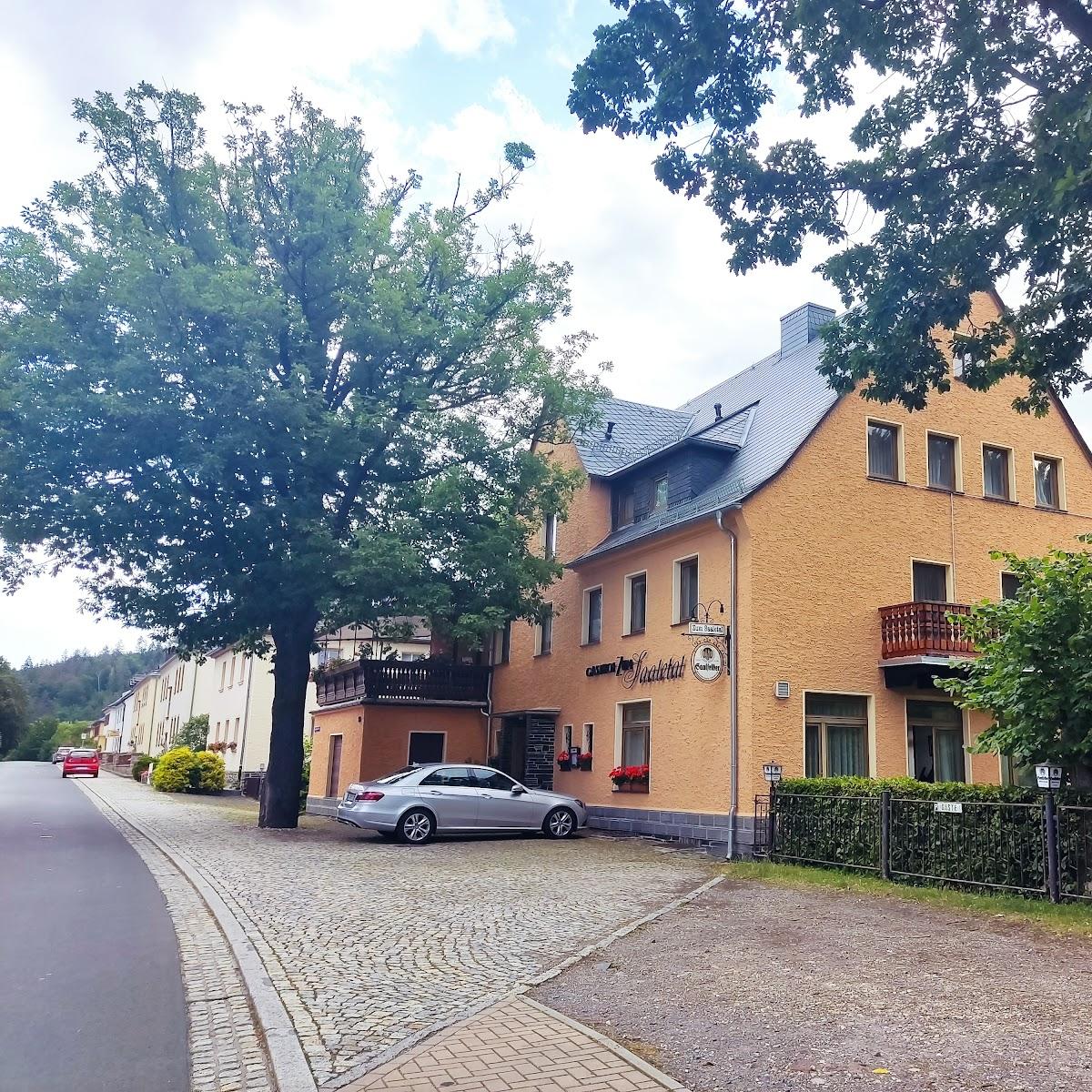 Restaurant "Gasthof Zum Saaletal" in Hohenwarte