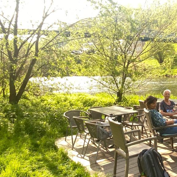 Restaurant "Biergarten „Manhattan Ost“" in Lunzenau