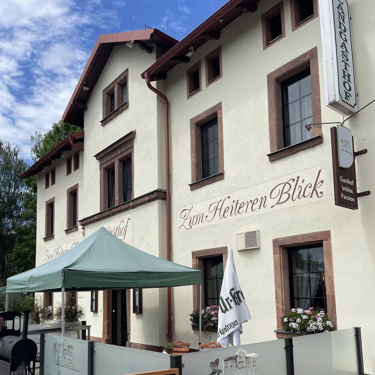 Restaurant "Gasthof & Pension „Zum Heiteren Blick“" in Geithain