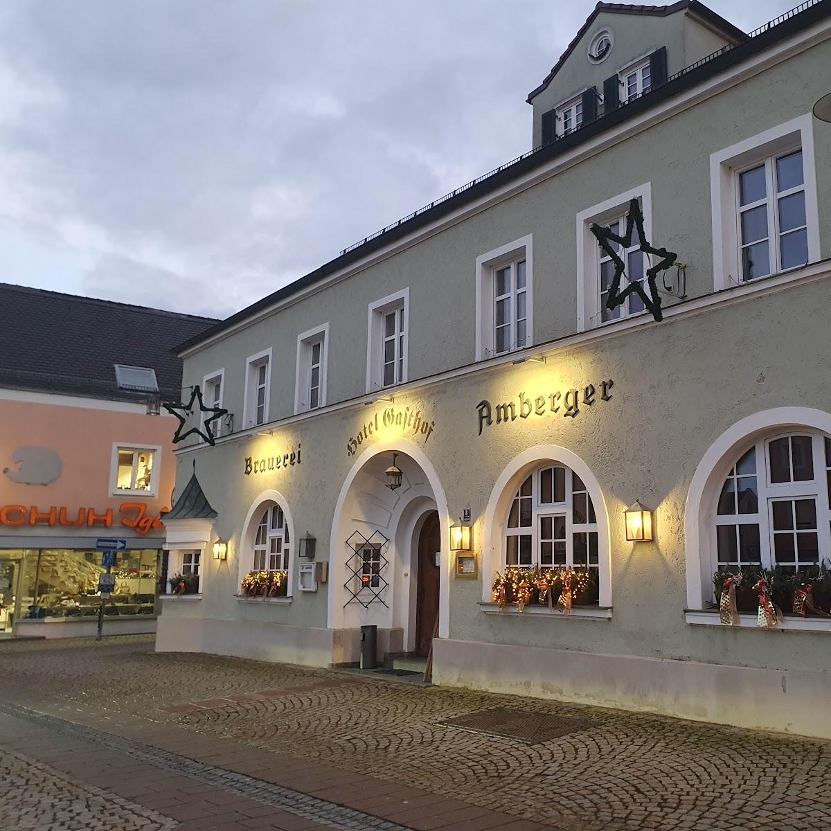 Restaurant "Hotel Brauereigasthof Amberger" in Kösching