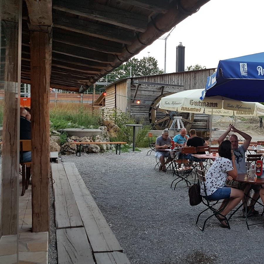 Restaurant "Almhütte Goaßstoi" in Großmehring