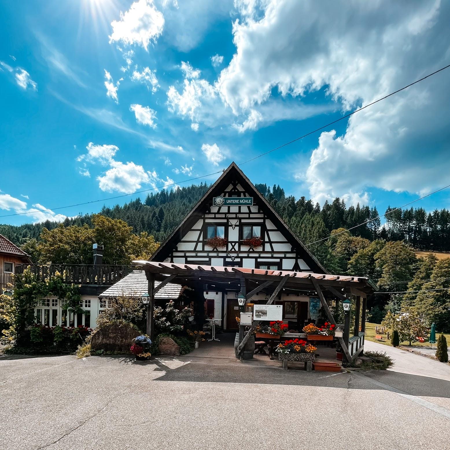 Restaurant "Landgasthof  Untere Mühle " in Alpirsbach