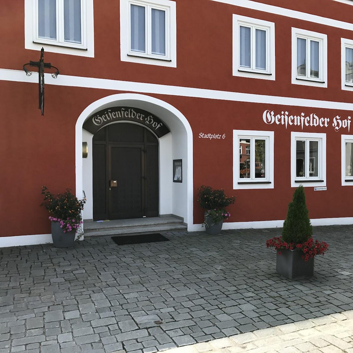 Restaurant "er Hof" in Geisenfeld