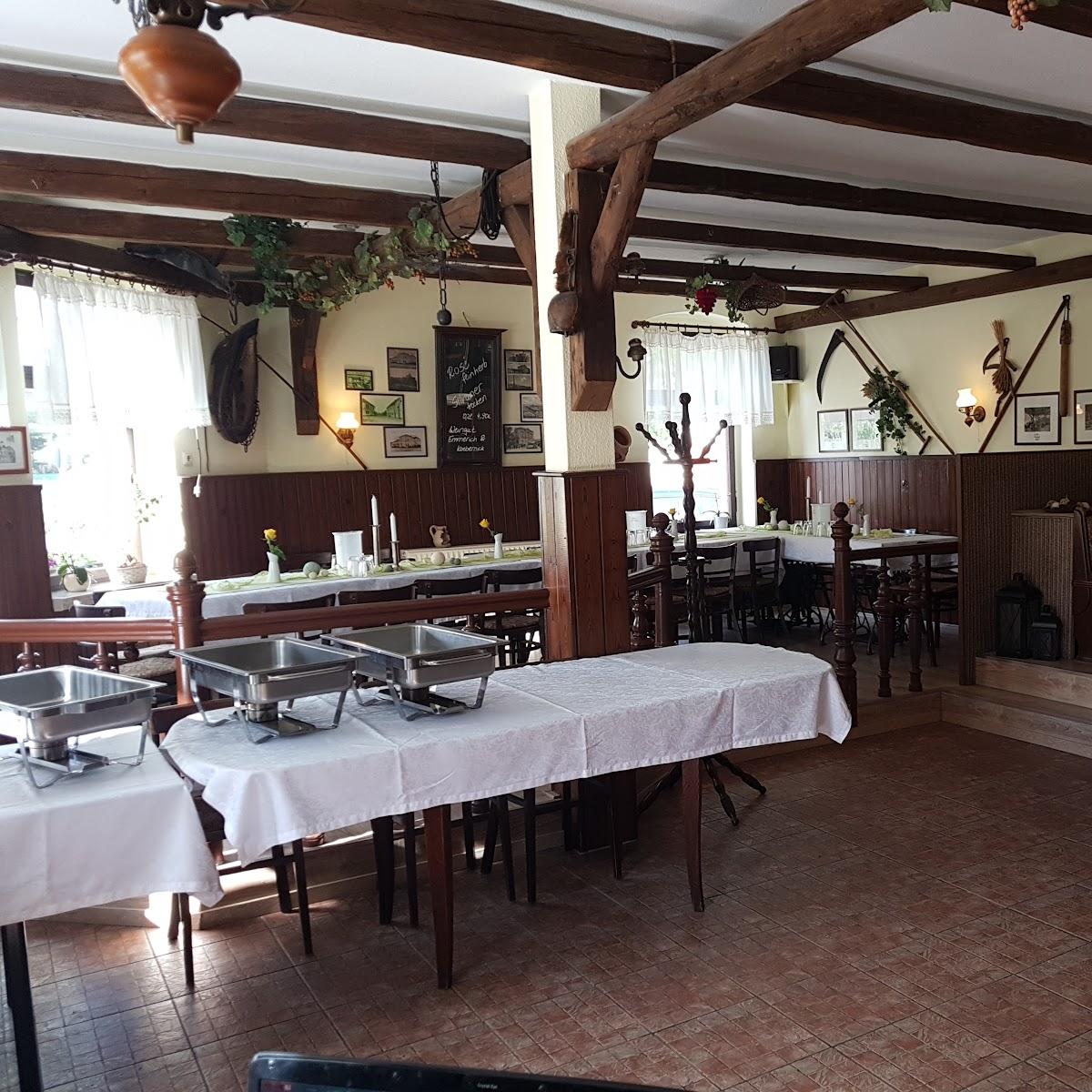 Restaurant "Gasthof & Biergarten  Zur Krone " in Brandis