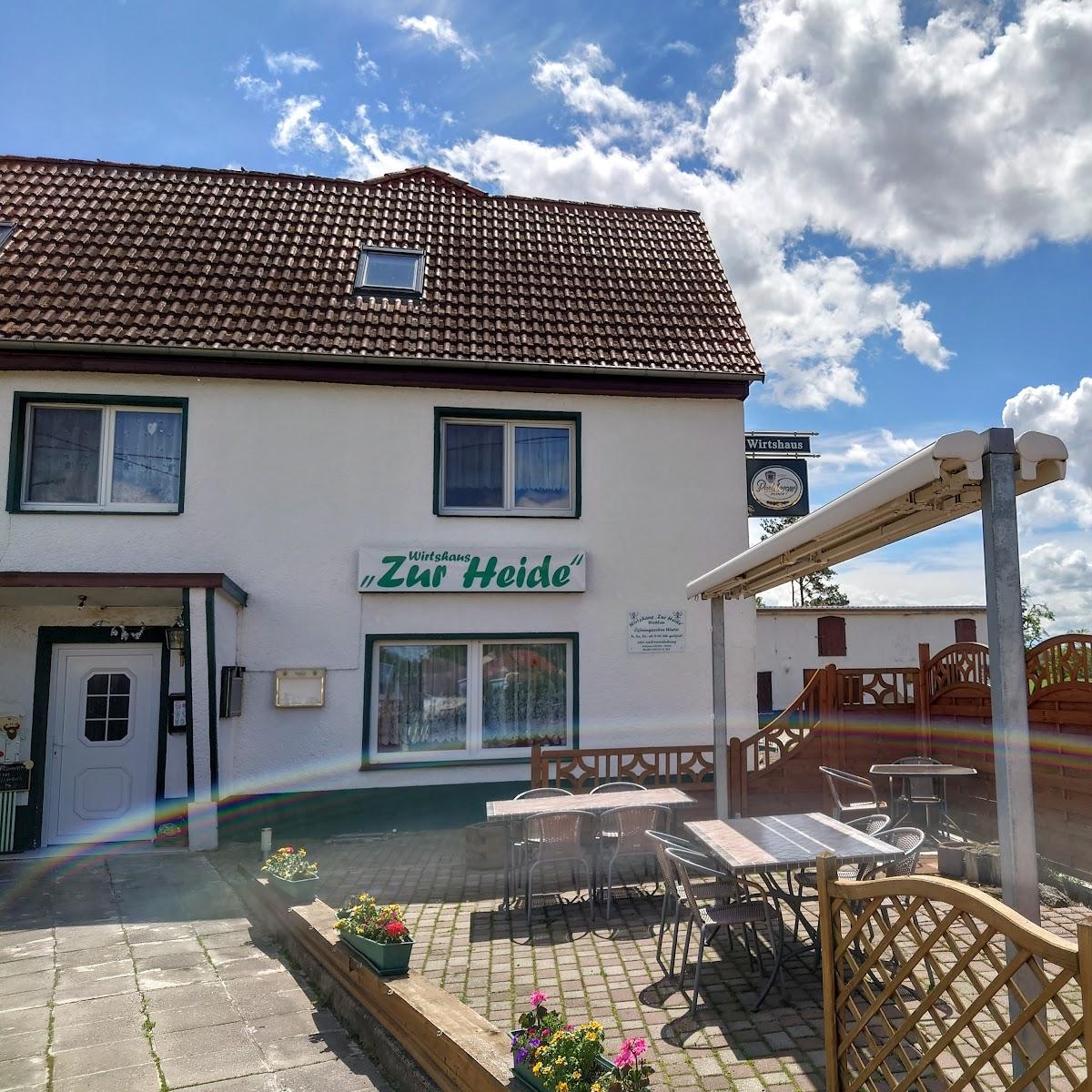 Restaurant "Wirtshaus  Zur Heide " in Belgern-Schildau