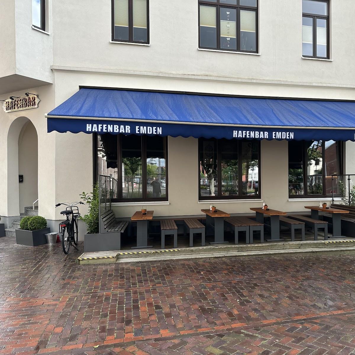 Restaurant "Hafenbar  • Weinbar • Cocktailbar • Augustiner-Biergarten" in Emden