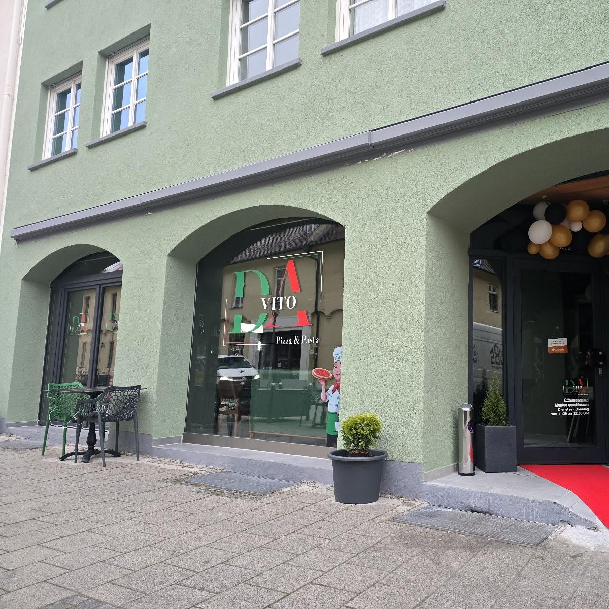 Restaurant "DaVito Pizza & Pasta Restaurant für Reservierung und Abholen 08331 9727727" in Memmingen