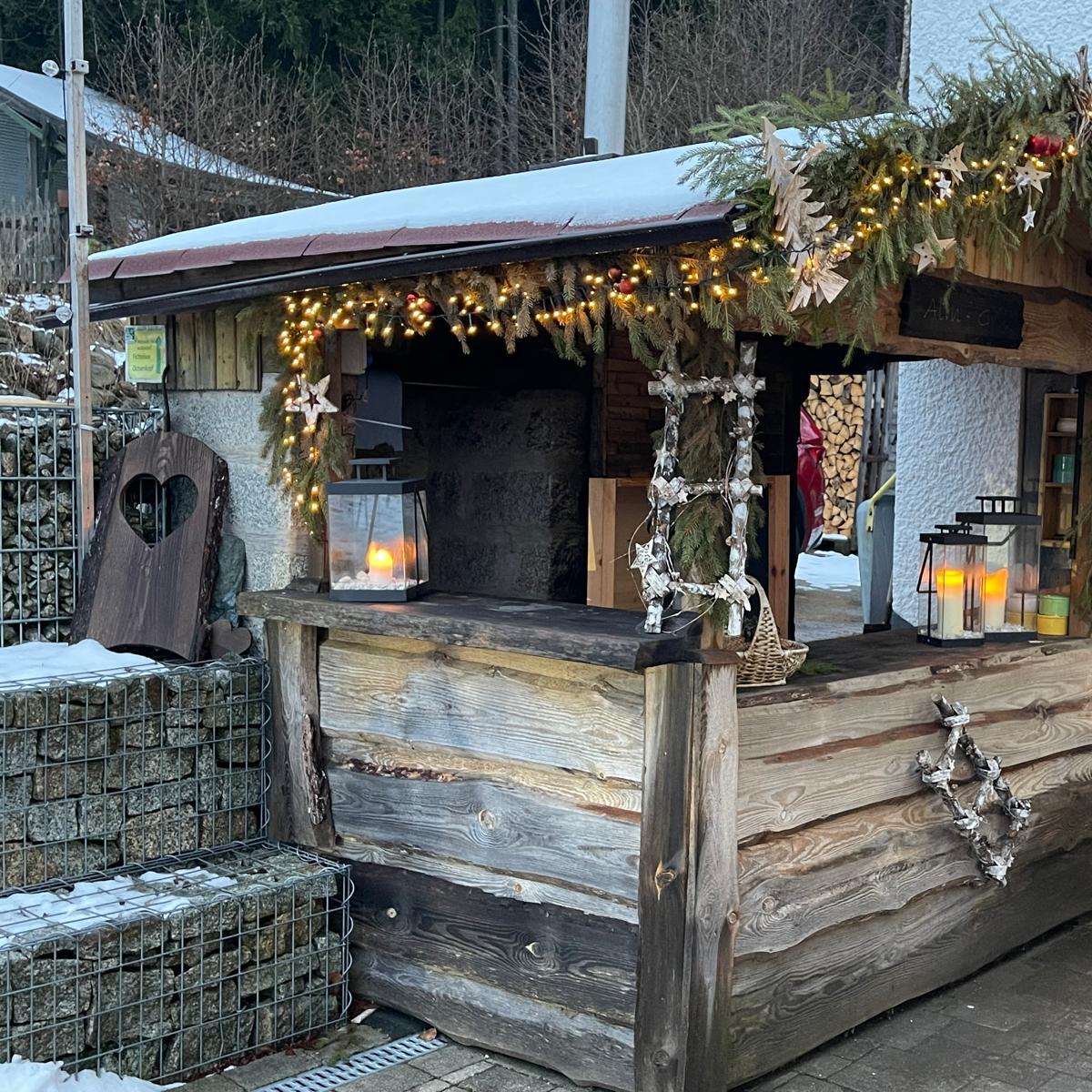 Restaurant "Wirtshaus zur Bleaml Alm" in Fichtelberg