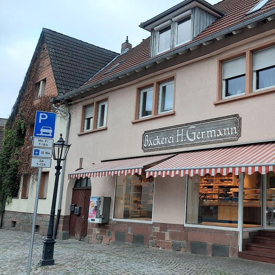 Restaurant "Bäckerei Rolf Germann" in Zwingenberg