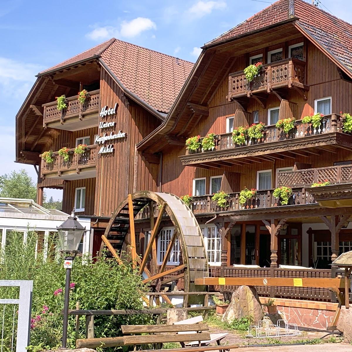 Restaurant "Hotel Untere Kapfenhardter Mühle" in Unterreichenbach