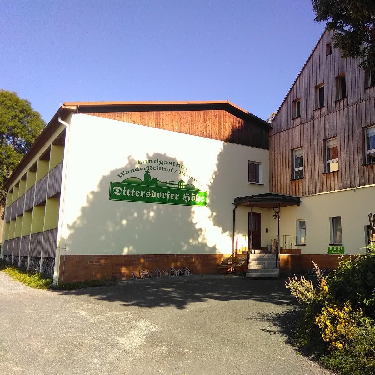 Restaurant "Landgasthof - Pension Dittersdorfer Höhe" in Amtsberg