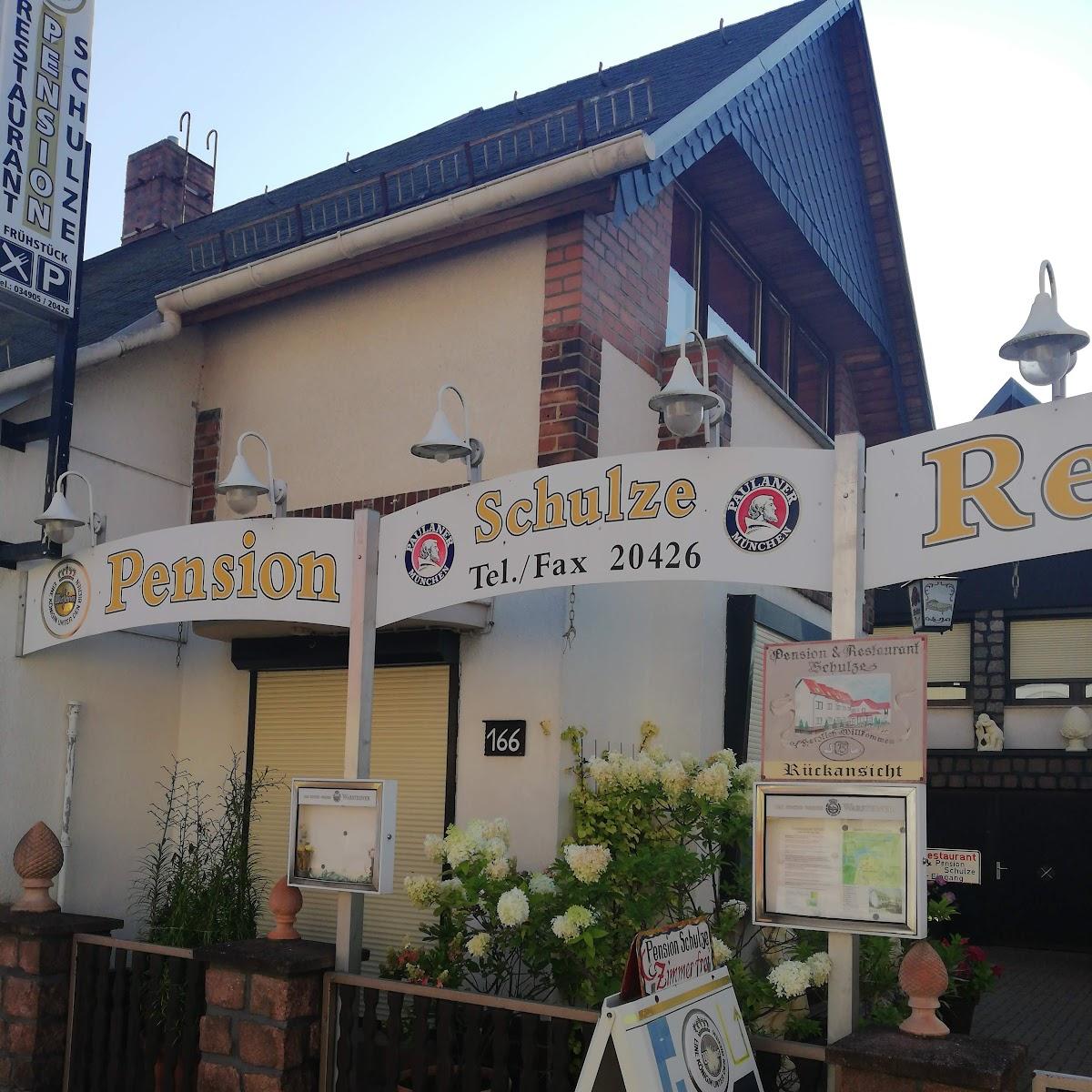 Restaurant "Hotel Pension Schulze & Restaurant" in Oranienbaum-Wörlitz