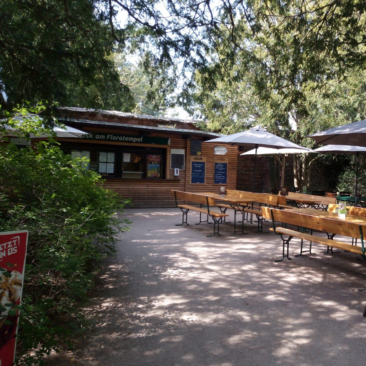 Restaurant "Kiosk am Floratempel" in Oranienbaum-Wörlitz