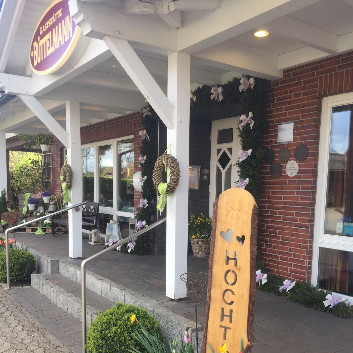 Restaurant "Gaststätte Büttelmann - Hochzeiten, Familienfeiern, Veranstaltungen, Partyservice und Apartments" in Beverstedt
