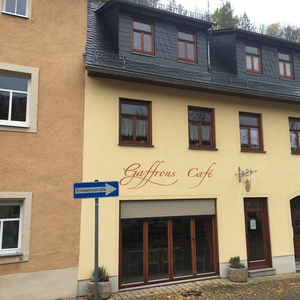 Restaurant "Gaffrons Konditorei & Café" in Glashütte