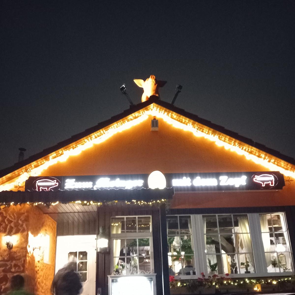 Restaurant "Metzger mit dem Zopf" in Bünde