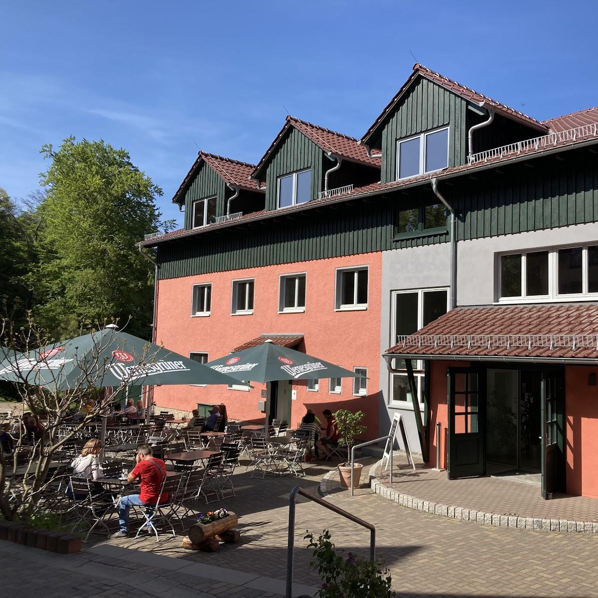 Restaurant "Restaurant & Biergarten | AKZENT Berghotel Rosstrappe in" in Thale