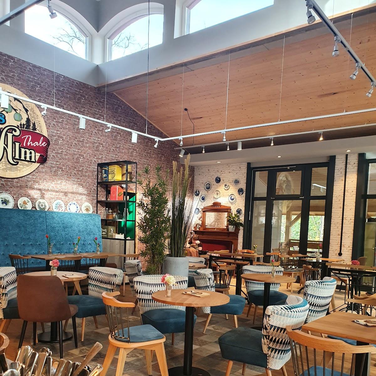 Restaurant "Eis Alm" in Thale