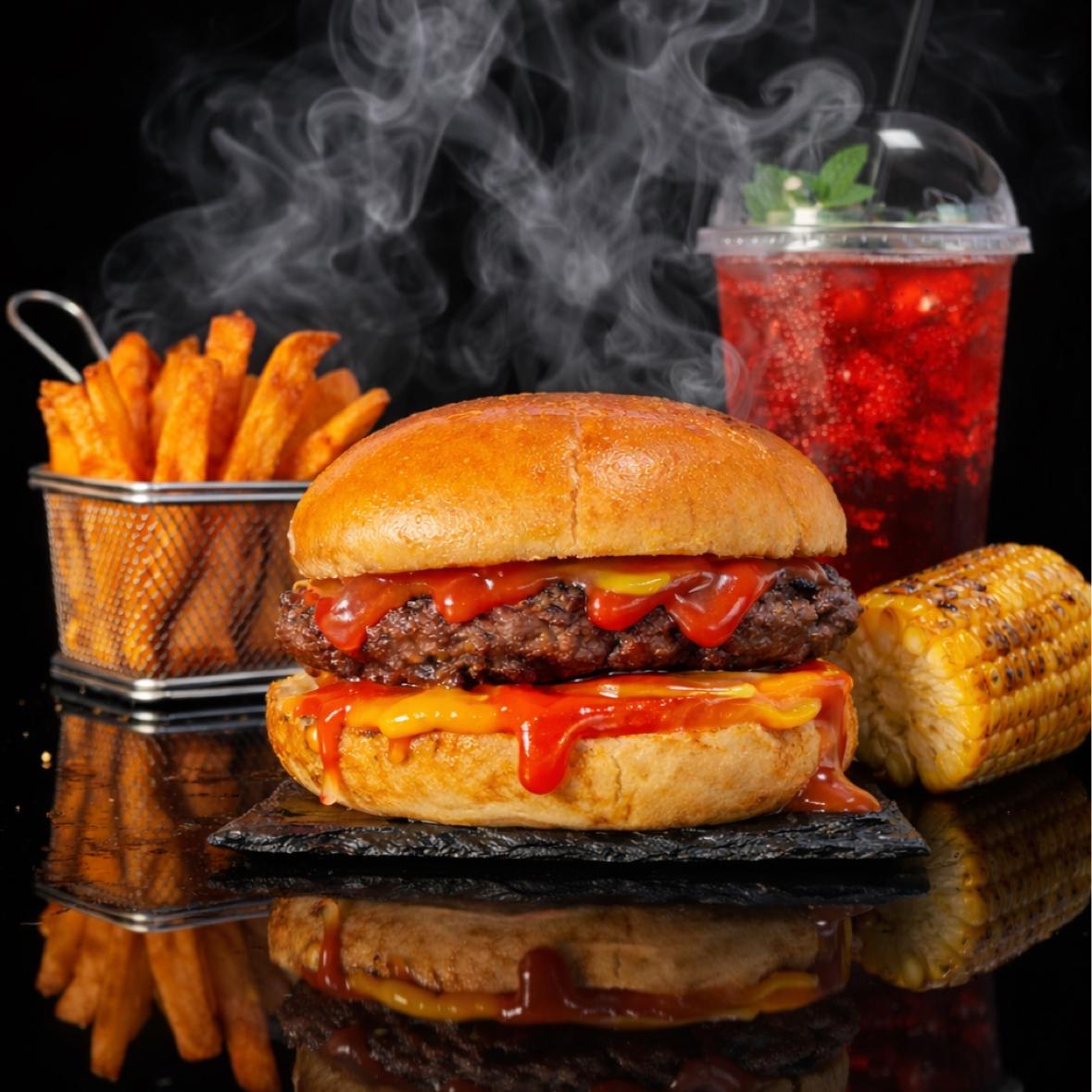 Restaurant "DaVinci BURGER" in Grub am Forst