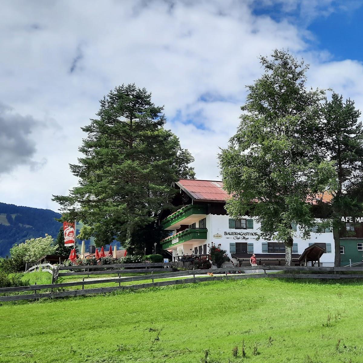 Restaurant "Bauerngasthof Cafe Mayr" in Ofterschwang