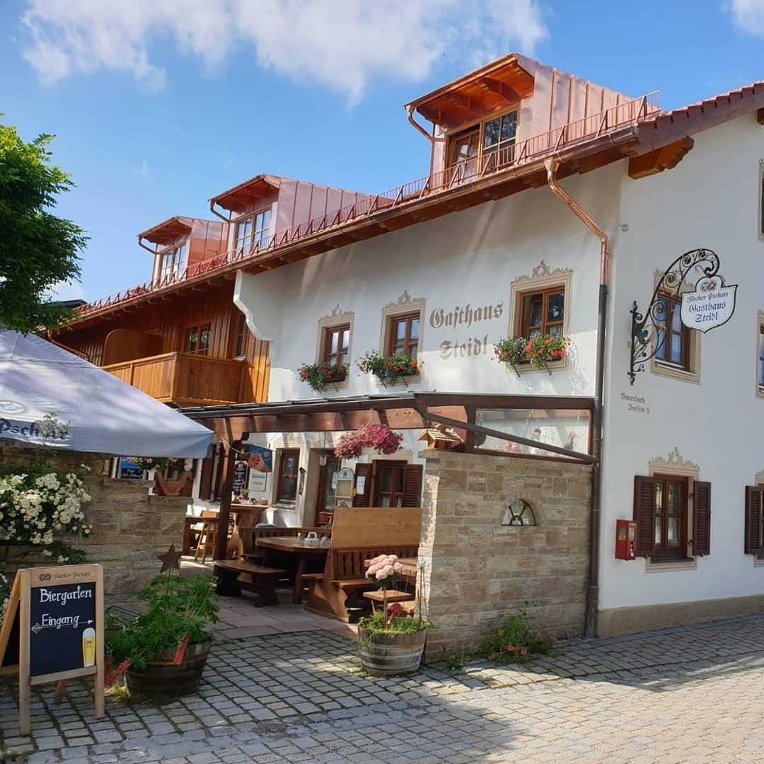 Restaurant "Gasthaus Steidl" in Wielenbach