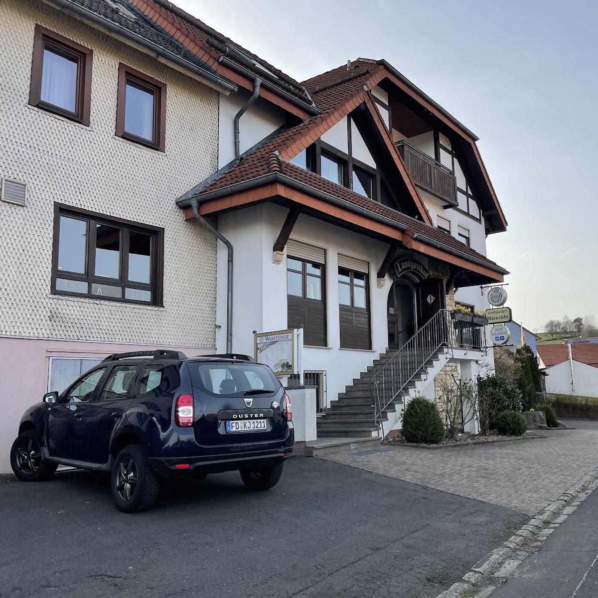 Restaurant "Landgasthof Rhönsicht" in Kalbach