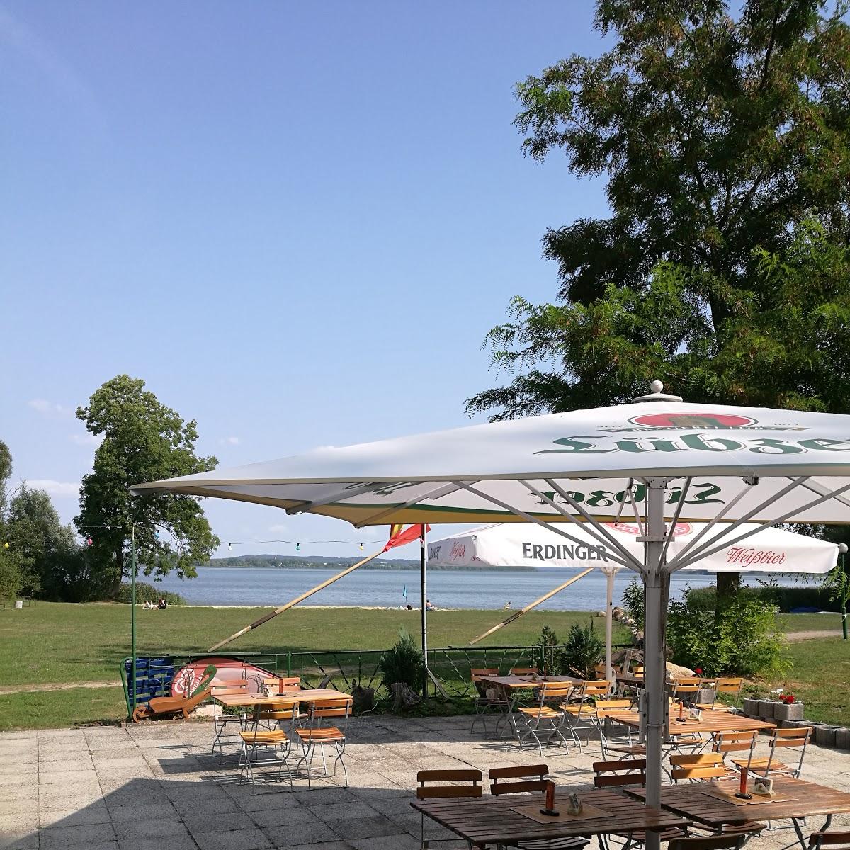 Restaurant "Lokal mit Seeblick  Zum Strandkorb " in  Dahmen
